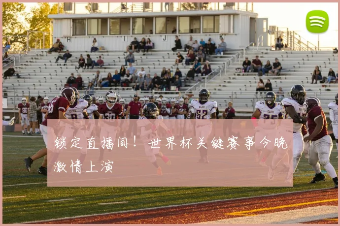 锁定直播间！世界杯关键赛事今晚激情上演